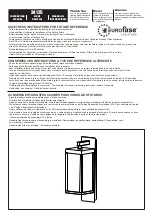 Предварительный просмотр 1 страницы Eurofase Lighting 34125 Instruction Manual