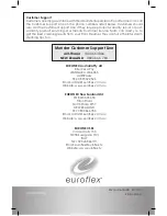 Preview for 16 page of Euroflex Monster EZ2 AUS Instruction Manual