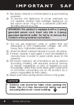 Preview for 4 page of Euroflex SC1M1 Instruction Manual