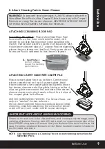 Preview for 9 page of Euroflex SC1M1 Instruction Manual