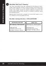 Preview for 22 page of Euroflex SC1M1 Instruction Manual