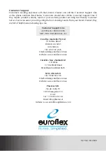 Preview for 24 page of Euroflex SC1M1 Instruction Manual