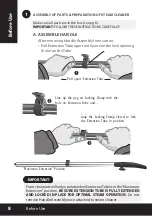 Предварительный просмотр 8 страницы Euroflex vapour M2R Instruction Manual