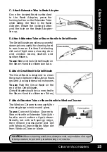 Предварительный просмотр 15 страницы Euroflex VAPOUR M4S Instruction Manual