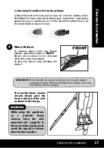 Предварительный просмотр 17 страницы Euroflex VAPOUR M4S Instruction Manual