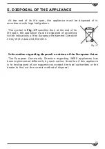 Preview for 21 page of Eurofred FLG72 Series Installation, Use And Maintenance Manual