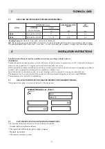 Предварительный просмотр 10 страницы Eurofred Minima EF 46 Installation, Use And Maintenance Instructions