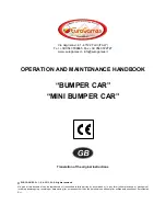 EuroGames Bumper Car Series Operation And Maintenance Handbook preview