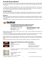 Preview for 3 page of Euroheat Classic i Harmony 1 394.92B3 Installation And Servicing Instructions