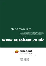 Preview for 8 page of Euroheat Harmony Stanford IN1123 Operation Manual