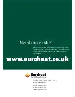 Preview for 32 page of Euroheat Nestor Martin IT13 Operating Instructions Manual