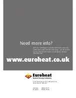 Preview for 16 page of Euroheat Stanford SP23 Installation Instructions Manual