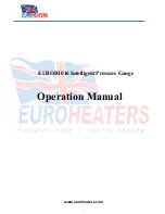 Preview for 1 page of Euroheaters EUROB1016 Operation Manual