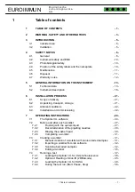 Preview for 3 page of EUROIMMUN Medizinische Labordiagnostika AG Sprinter XL Instructions For Use Manual