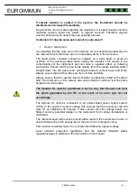 Preview for 11 page of EUROIMMUN Medizinische Labordiagnostika AG Sprinter XL Instructions For Use Manual