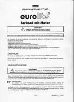 Предварительный просмотр 3 страницы EuroLite 170 0207 User Manual