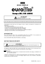 Preview for 20 page of EuroLite 252 6000K User Manual