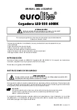 Preview for 28 page of EuroLite 252 6000K User Manual