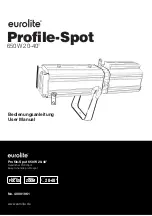 Preview for 1 page of EuroLite 40001961 User Manual