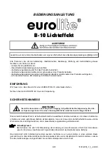 Preview for 4 page of EuroLite 4026397136999 User Manual