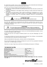 Preview for 10 page of EuroLite 4026397136999 User Manual