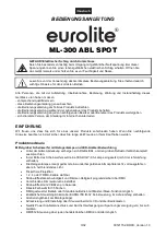 Предварительный просмотр 3 страницы EuroLite 41600005 User Manual