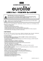 Preview for 4 page of EuroLite 41700060 User Manual