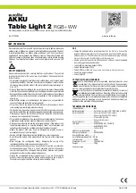 Preview for 2 page of EuroLite 41700320 User Manual