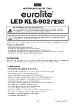 Preview for 3 page of EuroLite 42109860 User Manual