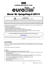 Preview for 2 page of EuroLite 50301090 User Manual