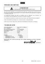 Preview for 7 page of EuroLite 50301090 User Manual