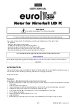 Preview for 8 page of EuroLite 50301090 User Manual