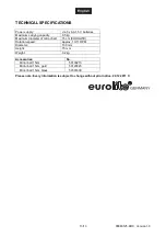 Preview for 13 page of EuroLite 50301090 User Manual