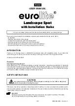 Preview for 7 page of EuroLite 50498610 User Manual