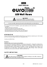 Preview for 8 page of EuroLite 50630290 User Manual