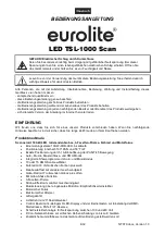 Preview for 4 page of EuroLite 51786122 User Manual