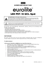 Предварительный просмотр 3 страницы EuroLite 51916152 User Manual