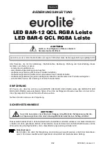 Preview for 3 page of EuroLite 51930396 User Manual