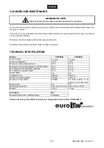 Preview for 11 page of EuroLite 51930425 User Manual