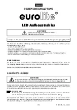 Preview for 3 page of EuroLite 51937095 User Manual