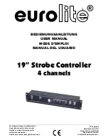 EuroLite 52202222 User Manual preview