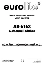 EuroLite 60003651 User Manual предпросмотр