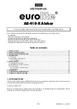 Предварительный просмотр 10 страницы EuroLite AB-410-R Alubar User Manual