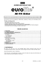 Предварительный просмотр 2 страницы EuroLite AB-410 User Manual