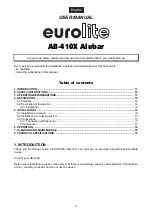 Предварительный просмотр 11 страницы EuroLite AB-410X User Manual