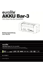 Предварительный просмотр 1 страницы EuroLite AKKU Bar-3 User Manual