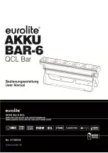 EuroLite AKKU Bar-6 QCL User Manual предпросмотр