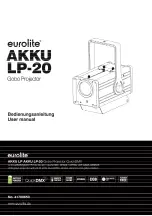 Preview for 1 page of EuroLite AKKU LP-20 User Manual