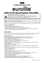 Preview for 4 page of EuroLite AKKU LP-20 User Manual