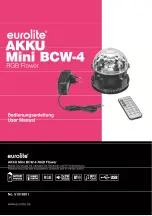 Предварительный просмотр 1 страницы EuroLite AKKU Mini BCW-4 User Manual